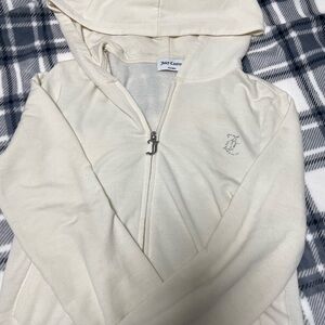 Juicy Couture Cream Hoodie